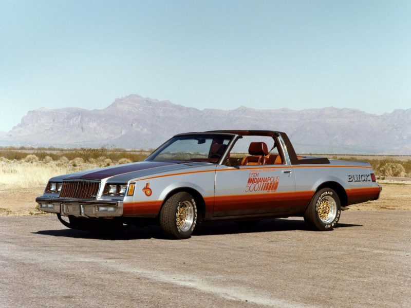 worst pace cars at the indy 500, 1981 Buick Regal